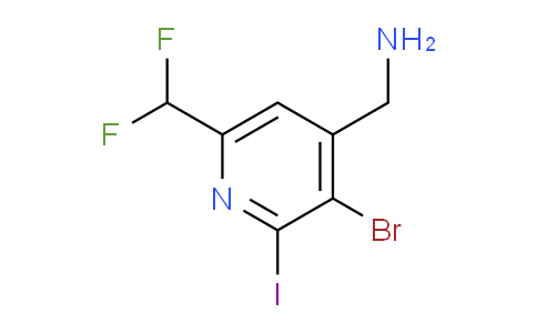 AM125998 | 1805920-75-5 | 4-(Aminomethyl)-3-bromo-6-(difluoromethyl)-2-iodopyridine