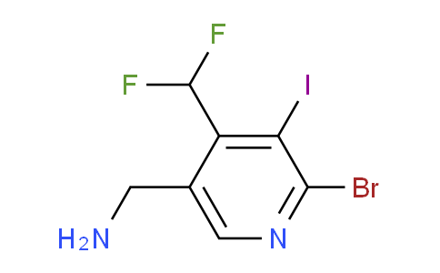 AM126000 | 1805411-37-3 | 5-(Aminomethyl)-2-bromo-4-(difluoromethyl)-3-iodopyridine