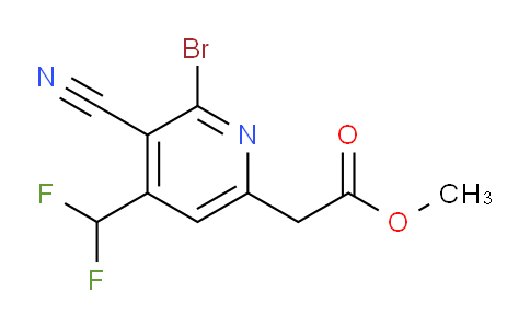 AM126003 | 1806832-30-3 | Methyl 2-bromo-3-cyano-4-(difluoromethyl)pyridine-6-acetate