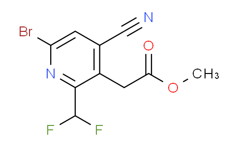 AM126015 | 1806832-36-9 | Methyl 6-bromo-4-cyano-2-(difluoromethyl)pyridine-3-acetate