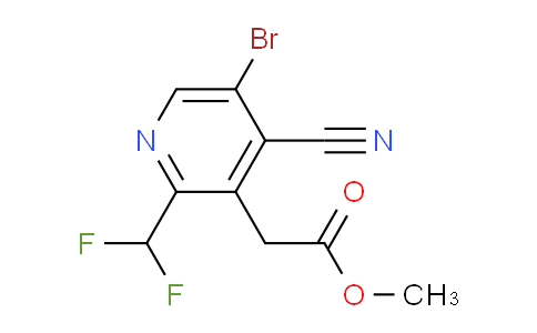 AM126020 | 1805432-81-8 | Methyl 5-bromo-4-cyano-2-(difluoromethyl)pyridine-3-acetate