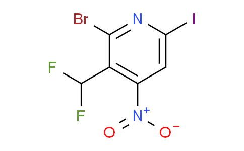 AM126023 | 1805239-92-2 | 2-Bromo-3-(difluoromethyl)-6-iodo-4-nitropyridine