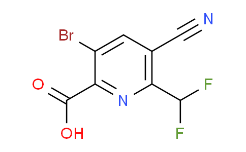AM126026 | 1805354-76-0 | 3-Bromo-5-cyano-6-(difluoromethyl)pyridine-2-carboxylic acid
