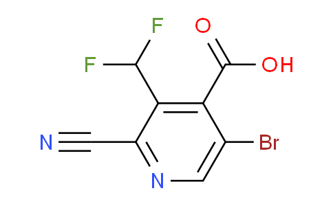 AM126033 | 1804463-88-4 | 5-Bromo-2-cyano-3-(difluoromethyl)pyridine-4-carboxylic acid