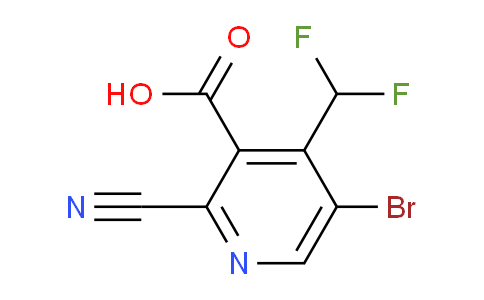 AM126034 | 1806054-50-1 | 5-Bromo-2-cyano-4-(difluoromethyl)pyridine-3-carboxylic acid