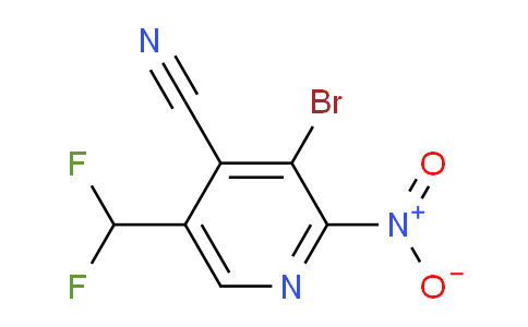 AM126036 | 1806922-38-2 | 3-Bromo-4-cyano-5-(difluoromethyl)-2-nitropyridine