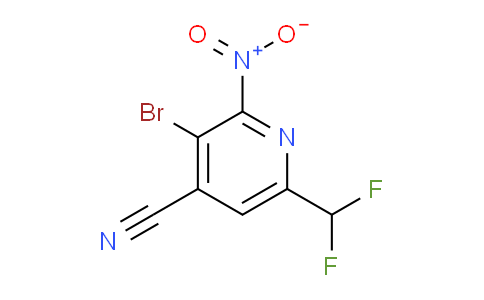 AM126037 | 1805440-03-2 | 3-Bromo-4-cyano-6-(difluoromethyl)-2-nitropyridine