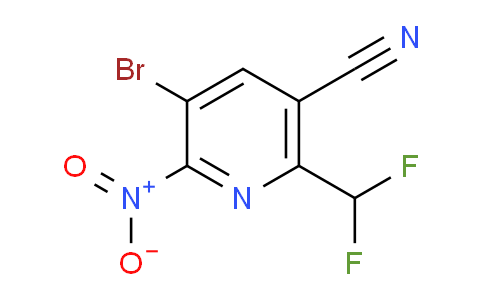 AM126040 | 1806842-15-8 | 3-Bromo-5-cyano-6-(difluoromethyl)-2-nitropyridine