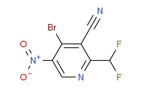 AM126044 | 1806046-41-2 | 4-Bromo-3-cyano-2-(difluoromethyl)-5-nitropyridine