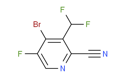 AM126047 | 1805437-43-7 | 4-Bromo-2-cyano-3-(difluoromethyl)-5-fluoropyridine