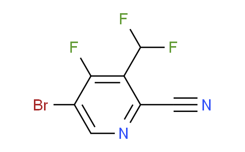 AM126053 | 1806042-42-1 | 5-Bromo-2-cyano-3-(difluoromethyl)-4-fluoropyridine