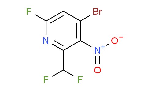 AM126058 | 1806907-95-8 | 4-Bromo-2-(difluoromethyl)-6-fluoro-3-nitropyridine