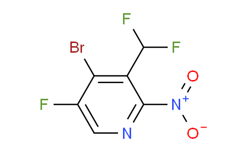 AM126060 | 1805371-25-8 | 4-Bromo-3-(difluoromethyl)-5-fluoro-2-nitropyridine