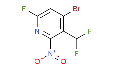 AM126061 | 1806908-15-5 | 4-Bromo-3-(difluoromethyl)-6-fluoro-2-nitropyridine