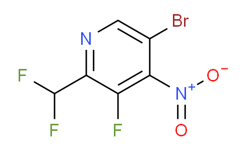 AM126062 | 1804635-77-5 | 5-Bromo-2-(difluoromethyl)-3-fluoro-4-nitropyridine