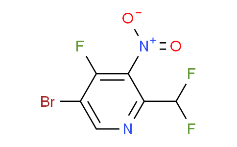 AM126063 | 1806908-43-9 | 5-Bromo-2-(difluoromethyl)-4-fluoro-3-nitropyridine