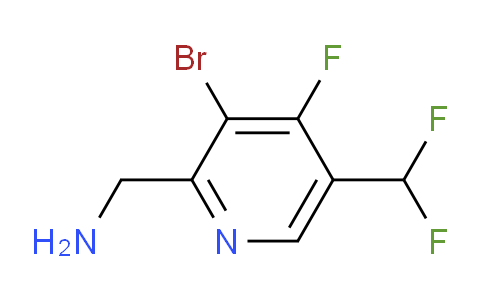 AM126066 | 1806993-50-9 | 2-(Aminomethyl)-3-bromo-5-(difluoromethyl)-4-fluoropyridine