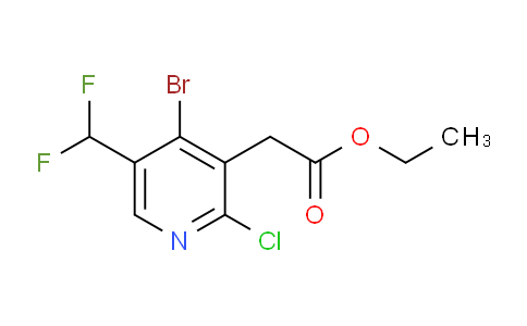 AM126072 | 1805357-18-9 | Ethyl 4-bromo-2-chloro-5-(difluoromethyl)pyridine-3-acetate