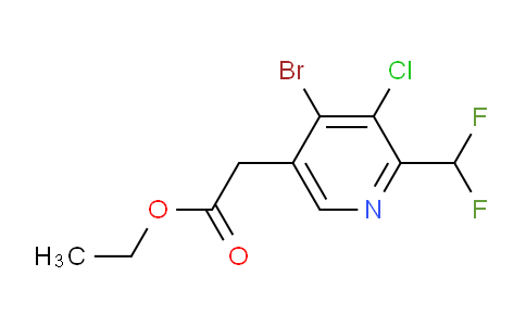 AM126074 | 1805386-26-8 | Ethyl 4-bromo-3-chloro-2-(difluoromethyl)pyridine-5-acetate