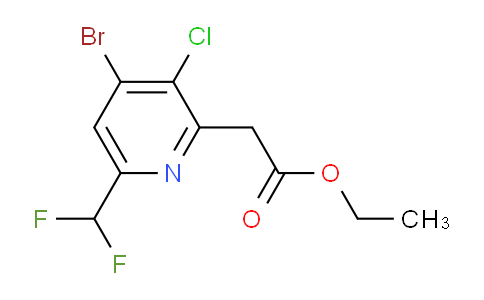 AM126076 | 1805390-24-2 | Ethyl 4-bromo-3-chloro-6-(difluoromethyl)pyridine-2-acetate