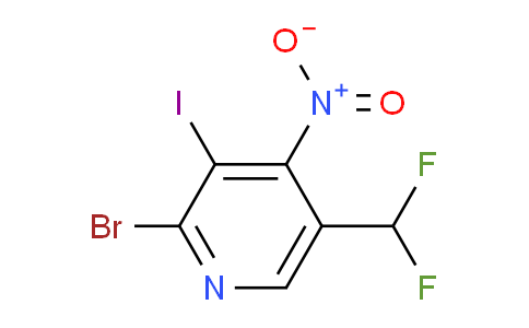 AM126079 | 1804668-34-5 | 2-Bromo-5-(difluoromethyl)-3-iodo-4-nitropyridine