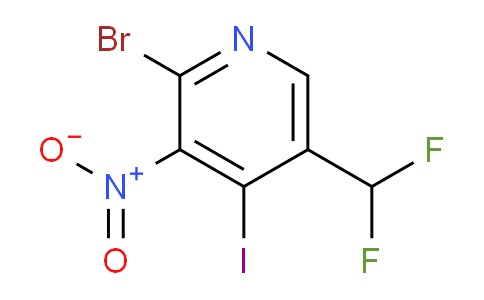 AM126080 | 1805343-60-5 | 2-Bromo-5-(difluoromethyl)-4-iodo-3-nitropyridine