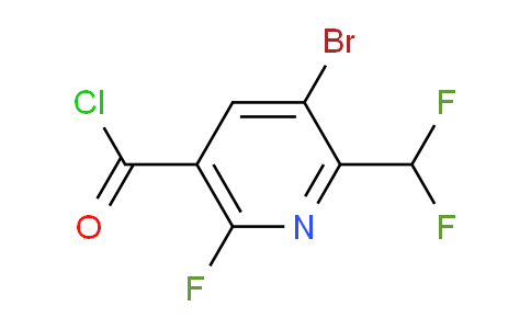 AM126088 | 1805365-02-9 | 3-Bromo-2-(difluoromethyl)-6-fluoropyridine-5-carbonyl chloride
