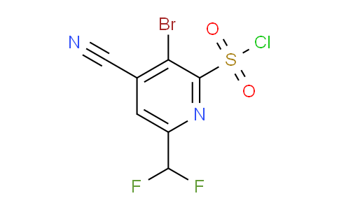 AM126102 | 1806827-59-7 | 3-Bromo-4-cyano-6-(difluoromethyl)pyridine-2-sulfonyl chloride