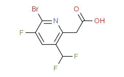 AM126107 | 1805368-45-9 | 2-Bromo-5-(difluoromethyl)-3-fluoropyridine-6-acetic acid