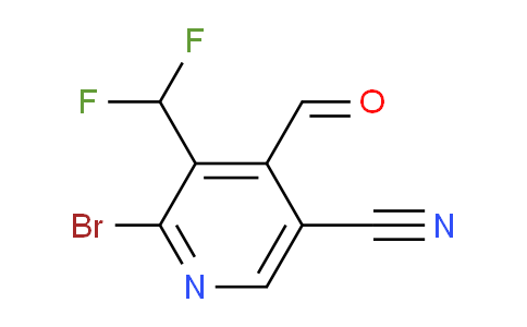 AM126109 | 1806054-37-4 | 2-Bromo-5-cyano-3-(difluoromethyl)pyridine-4-carboxaldehyde
