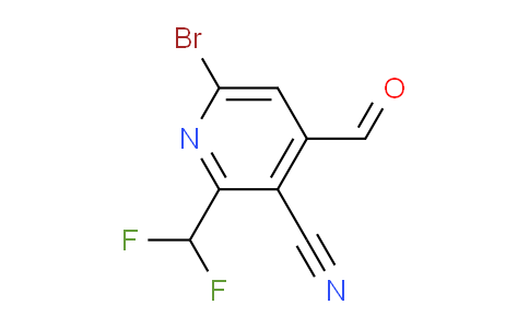 AM126111 | 1805387-36-3 | 6-Bromo-3-cyano-2-(difluoromethyl)pyridine-4-carboxaldehyde