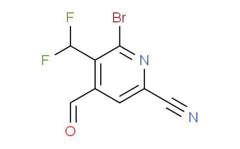 AM126112 | 1805387-39-6 | 2-Bromo-6-cyano-3-(difluoromethyl)pyridine-4-carboxaldehyde