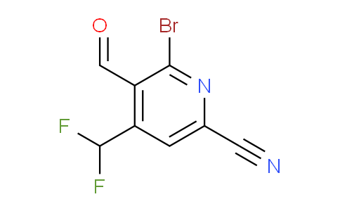 AM126113 | 1804639-74-4 | 2-Bromo-6-cyano-4-(difluoromethyl)pyridine-3-carboxaldehyde