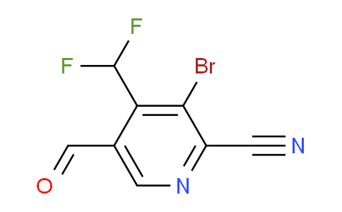 AM126115 | 1805430-70-9 | 3-Bromo-2-cyano-4-(difluoromethyl)pyridine-5-carboxaldehyde
