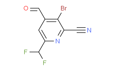 AM126117 | 1804639-92-6 | 3-Bromo-2-cyano-6-(difluoromethyl)pyridine-4-carboxaldehyde