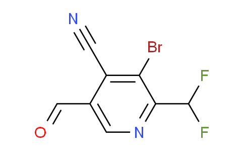 AM126118 | 1806829-44-6 | 3-Bromo-4-cyano-2-(difluoromethyl)pyridine-5-carboxaldehyde
