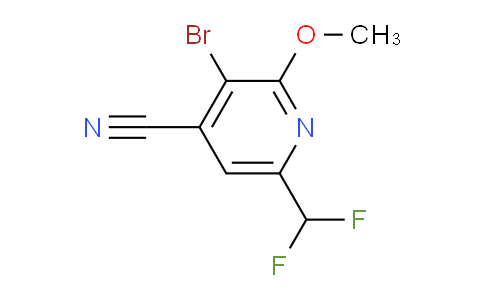 AM126119 | 1806921-68-5 | 3-Bromo-4-cyano-6-(difluoromethyl)-2-methoxypyridine