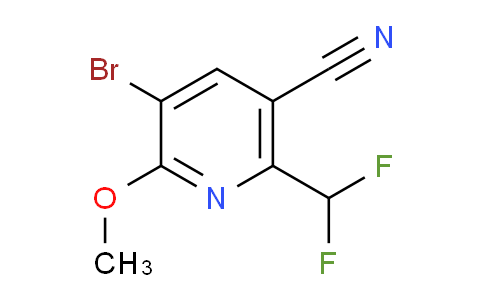 AM126122 | 1805164-55-9 | 3-Bromo-5-cyano-6-(difluoromethyl)-2-methoxypyridine