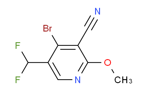 AM126127 | 1804845-49-5 | 4-Bromo-3-cyano-5-(difluoromethyl)-2-methoxypyridine