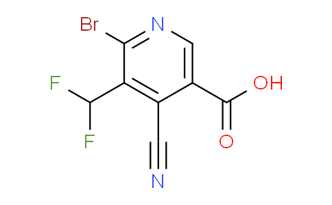 AM126130 | 1806999-41-6 | 2-Bromo-4-cyano-3-(difluoromethyl)pyridine-5-carboxylic acid