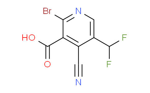 AM126131 | 1804842-36-1 | 2-Bromo-4-cyano-5-(difluoromethyl)pyridine-3-carboxylic acid