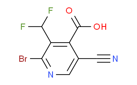 AM126133 | 1806999-47-2 | 2-Bromo-5-cyano-3-(difluoromethyl)pyridine-4-carboxylic acid
