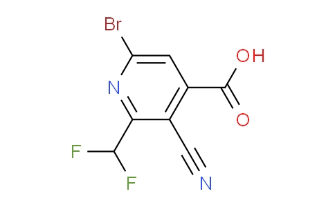 AM126135 | 1806915-42-3 | 6-Bromo-3-cyano-2-(difluoromethyl)pyridine-4-carboxylic acid
