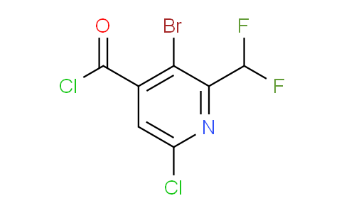 AM126146 | 1805342-27-1 | 3-Bromo-6-chloro-2-(difluoromethyl)pyridine-4-carbonyl chloride