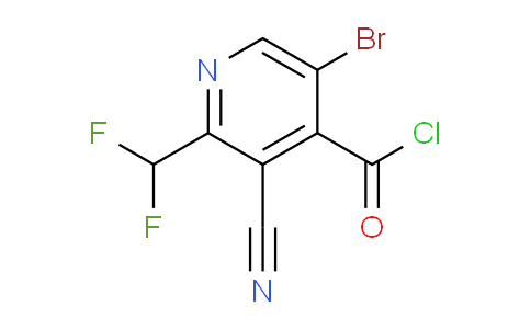 AM126147 | 1805426-34-9 | 5-Bromo-3-cyano-2-(difluoromethyl)pyridine-4-carbonyl chloride