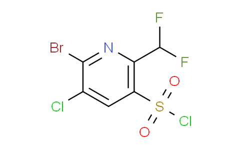 AM126148 | 1806040-54-9 | 2-Bromo-3-chloro-6-(difluoromethyl)pyridine-5-sulfonyl chloride
