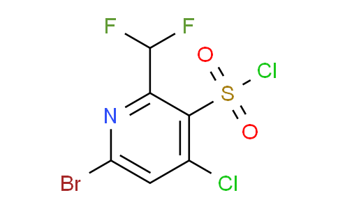 AM126151 | 1806845-36-2 | 6-Bromo-4-chloro-2-(difluoromethyl)pyridine-3-sulfonyl chloride