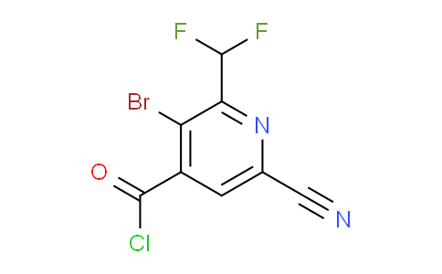 AM126152 | 1804912-15-9 | 3-Bromo-6-cyano-2-(difluoromethyl)pyridine-4-carbonyl chloride