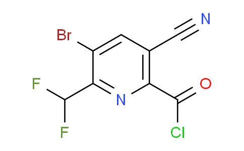 AM126155 | 1805389-51-8 | 3-Bromo-5-cyano-2-(difluoromethyl)pyridine-6-carbonyl chloride