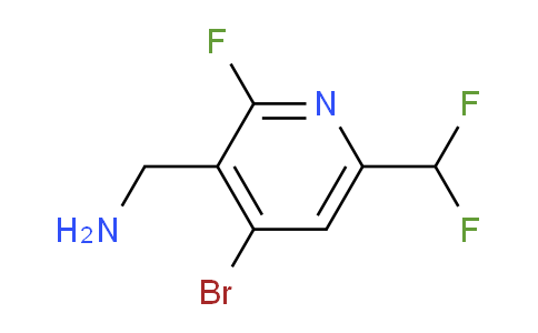 AM126166 | 1804912-55-7 | 3-(Aminomethyl)-4-bromo-6-(difluoromethyl)-2-fluoropyridine
